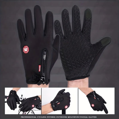 Unisex Winter Touchscreen Gloves – Warm & Non-Slip